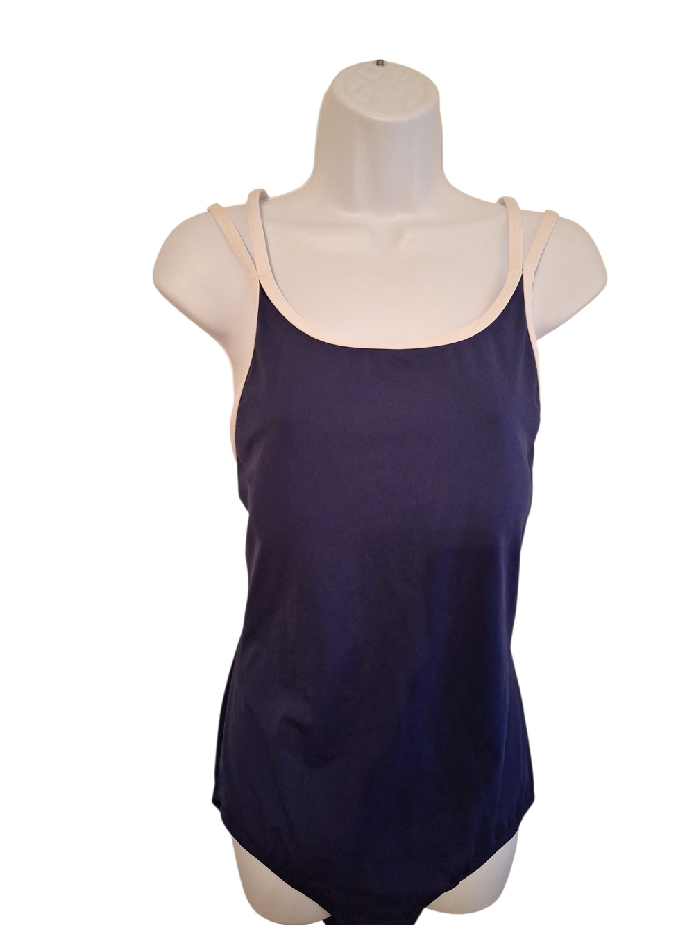 Speedo Navy One-Piece Swim Bodysuit